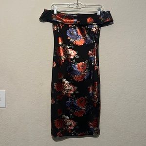 Premier Amour holographic, mini dress, size 4